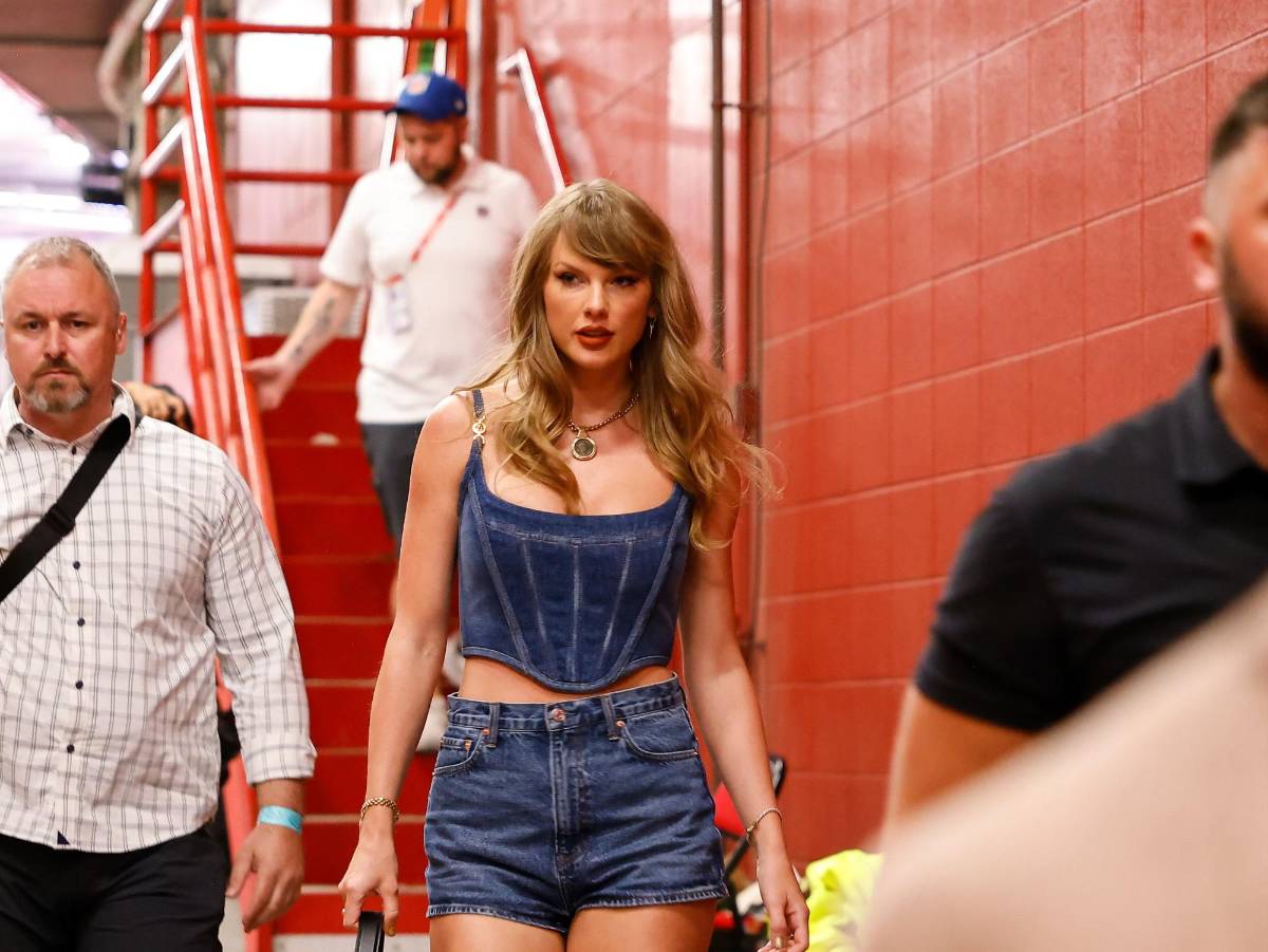 Así lució Taylor Swift en el partido de los Kansas City Chiefs