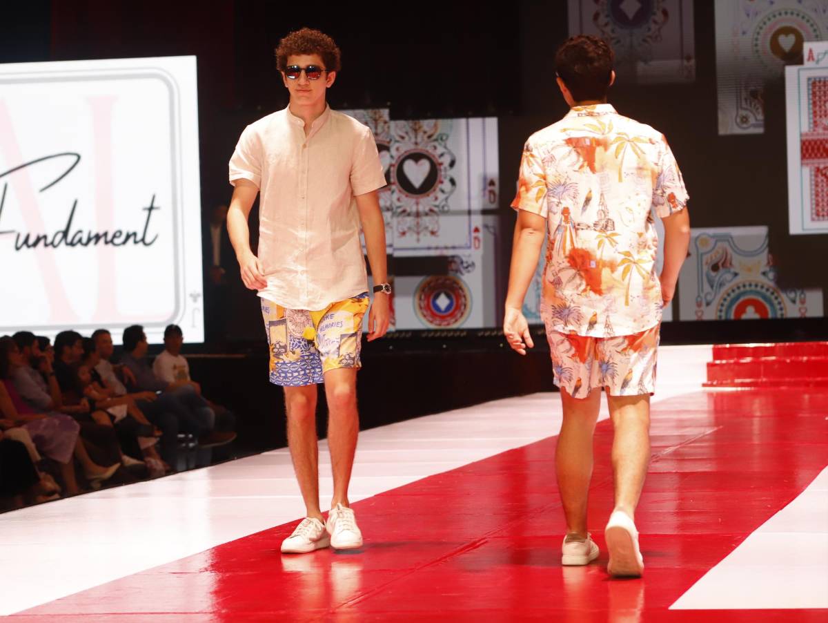 Fashion show 2025 de la Escuela Internacional Sampedrana