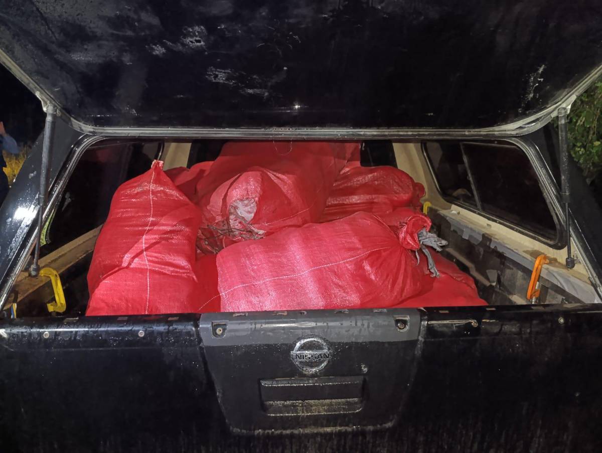 Decomisan 172 kilos de cocaína tras persecución policial en Pimienta, Cortés