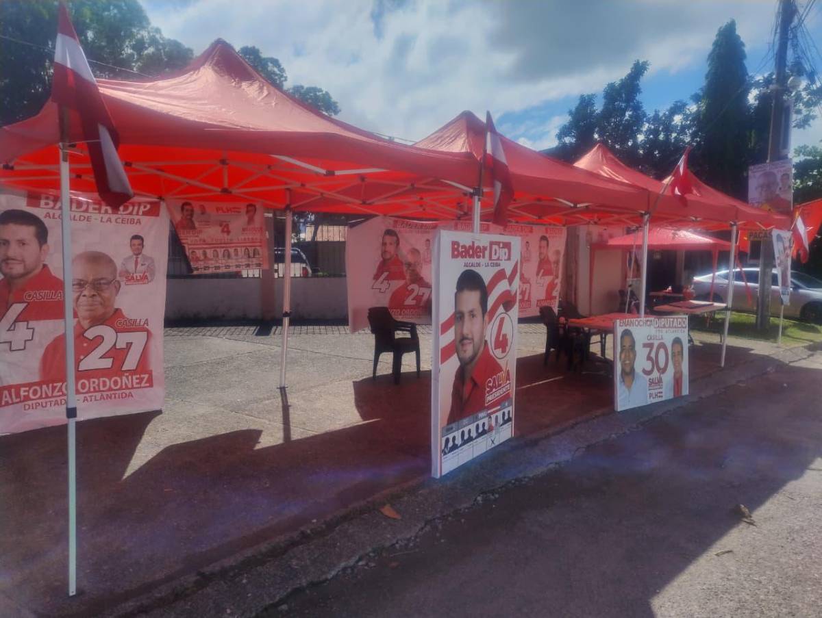 La Ceiba ya vive una fiesta preelectoral