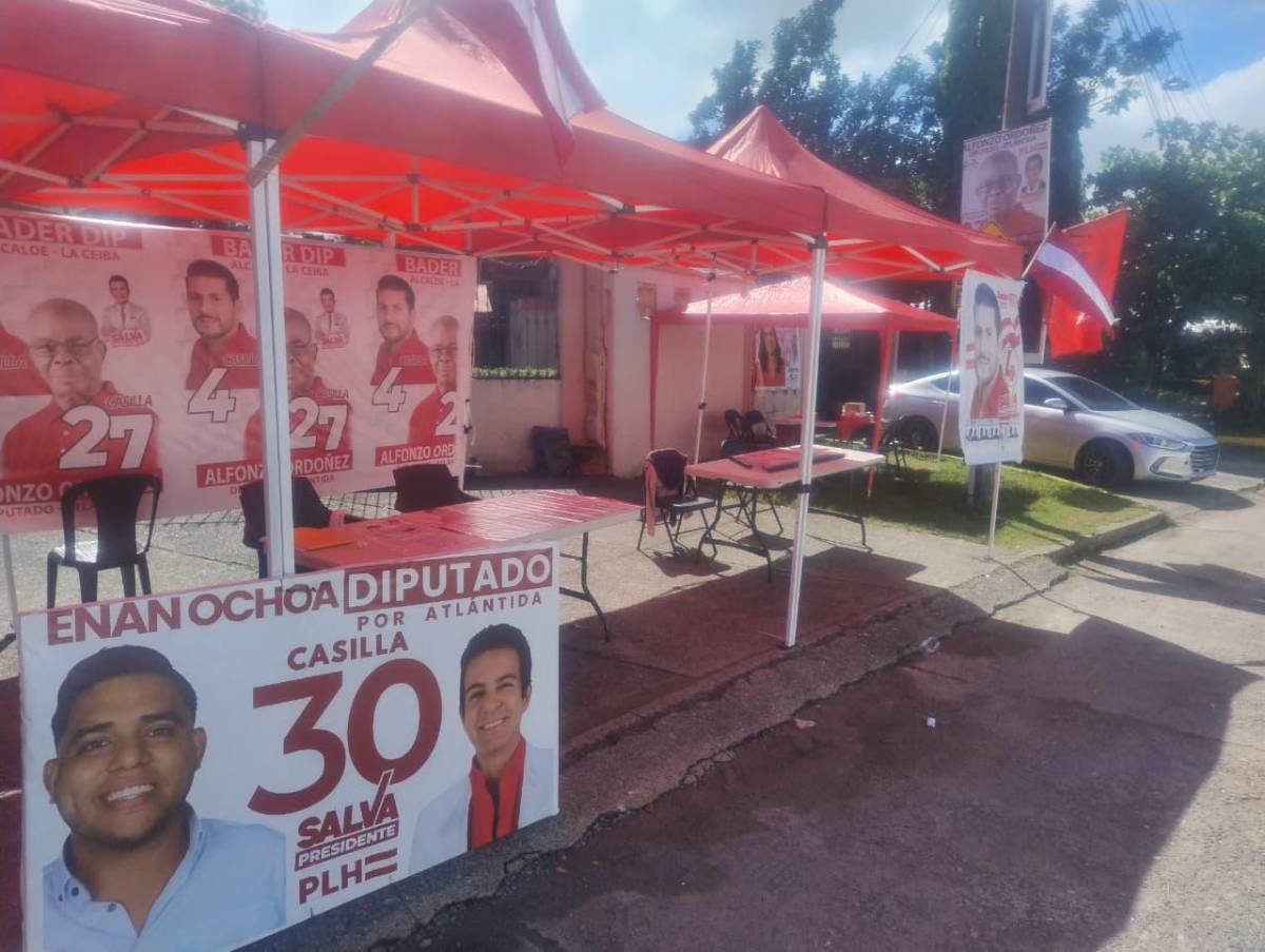 La Ceiba ya vive una fiesta preelectoral