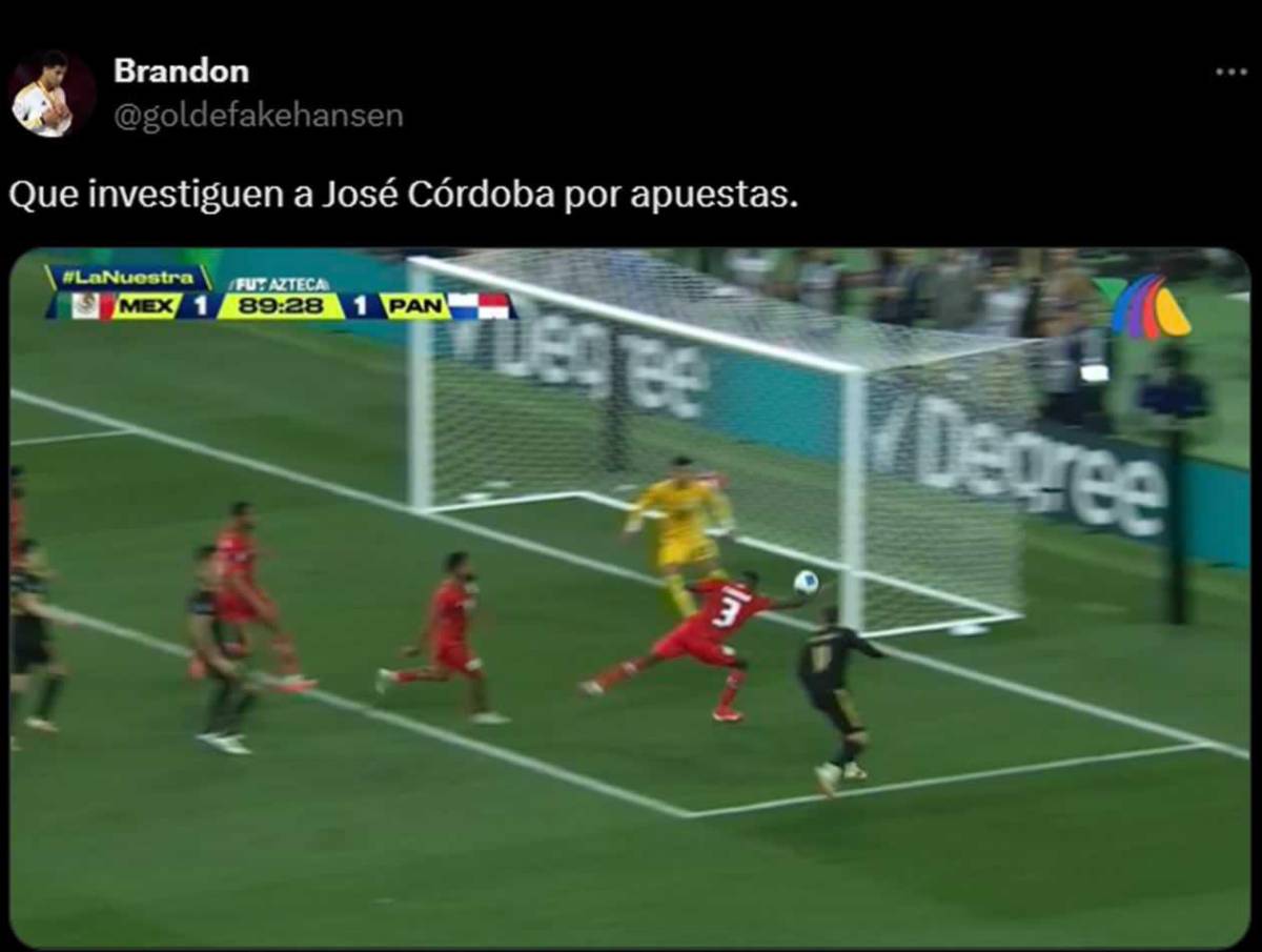 ¿Se vendió? Investiguen: reaccionan a la mano de José Córdoba vs México