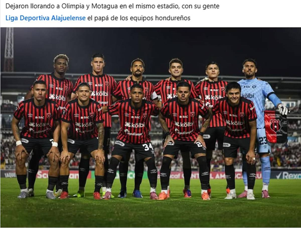 Los memes destrozan a Olimpia tras ser eliminado por Alajuelense y quedarse sin final de Copa