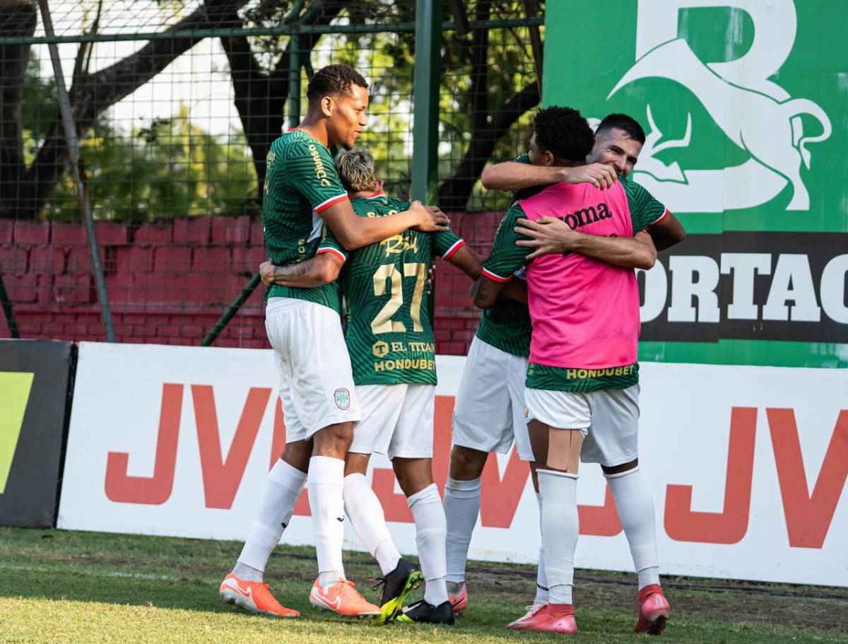 Marathón celebra vs UPNFM, dos expulsados, festejo a lo 'Balotelli' y chicas
