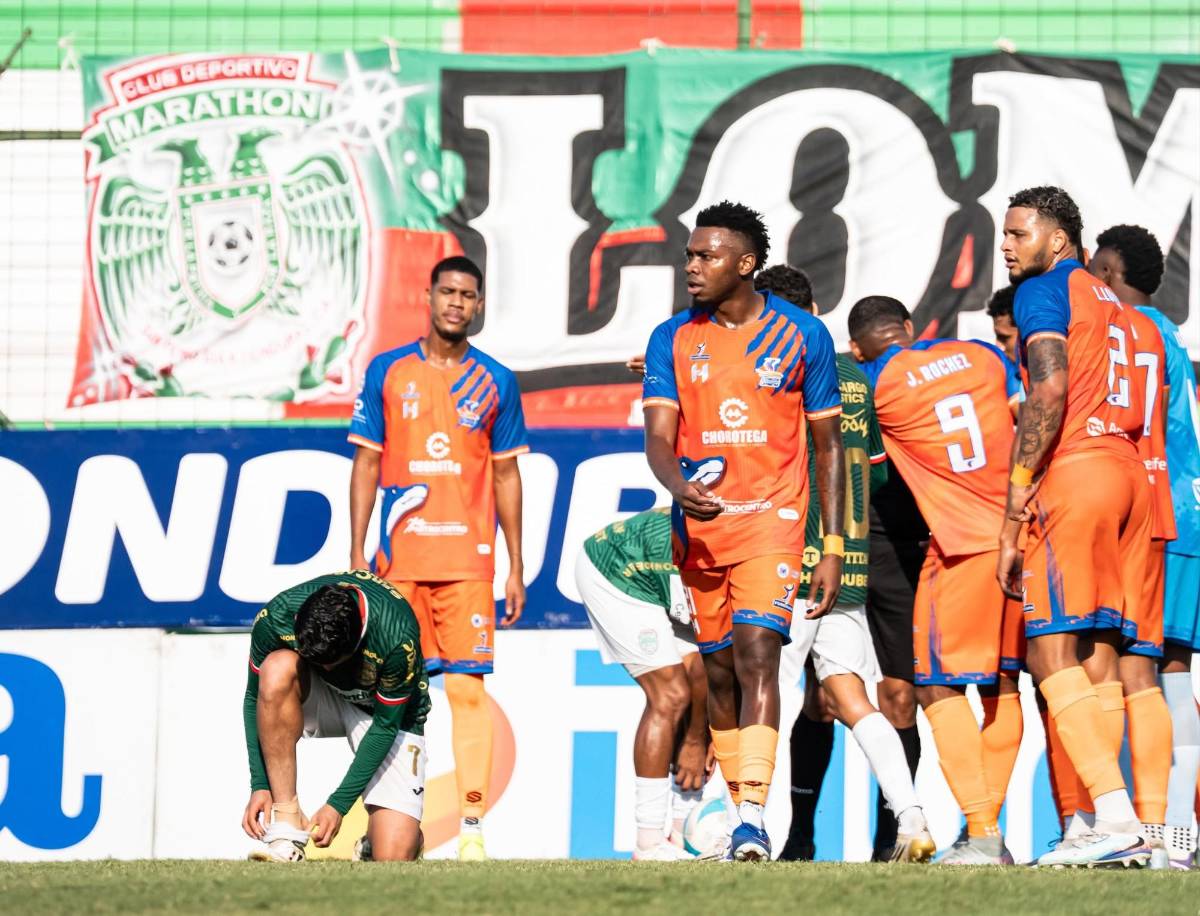 Marathón celebra vs UPNFM, dos expulsados, festejo a lo 'Balotelli' y chicas