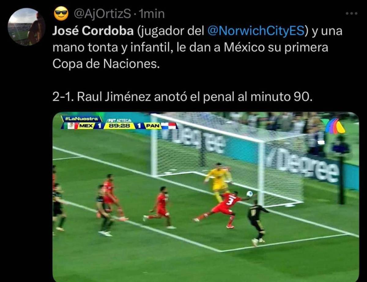 ¿Se vendió? Investiguen: reaccionan a la mano de José Córdoba vs México