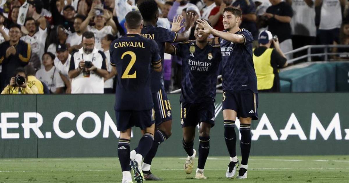 True to his style, Real Madrid make a comeback against AC Milan in the USA