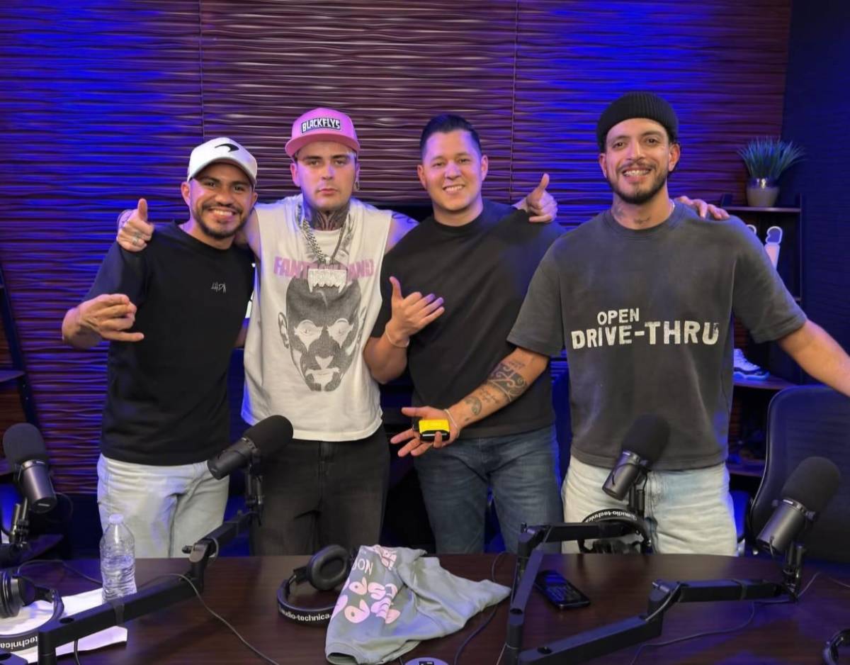 Los Hijos de Morazán sorprenden con famoso artista en su pódcast