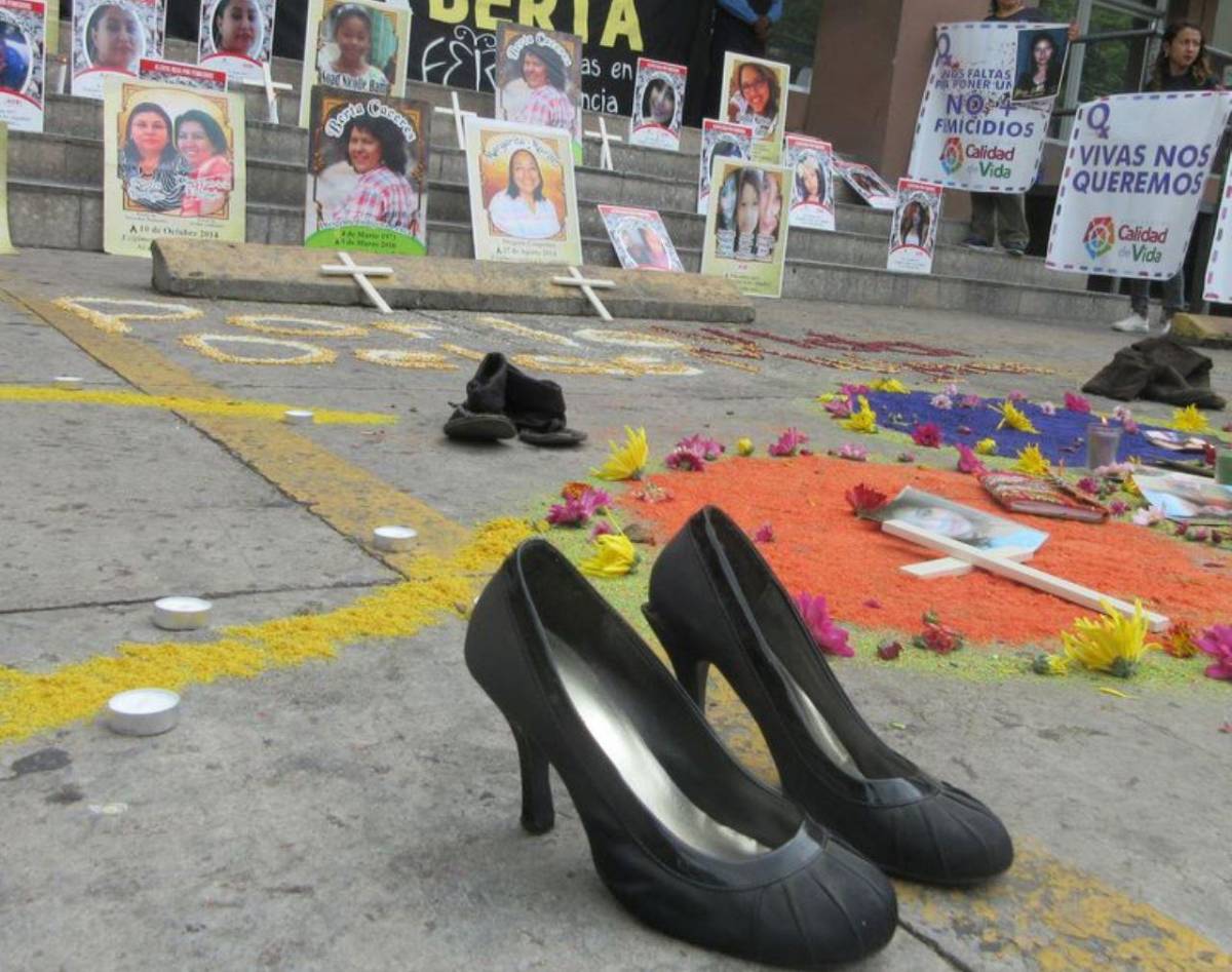 Alrededor de 274 mujeres asesinadas en Honduras en 2023