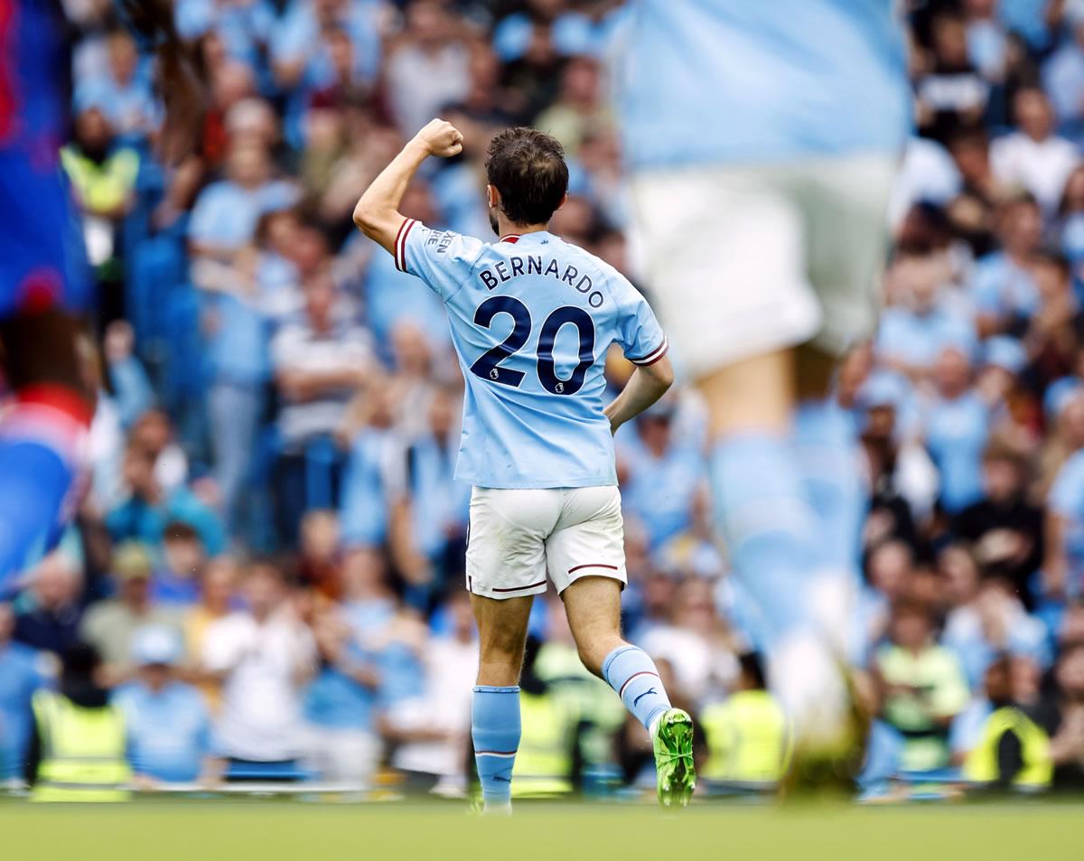 Bernardo Silva empezó el camino de la remontada del Manchester City.