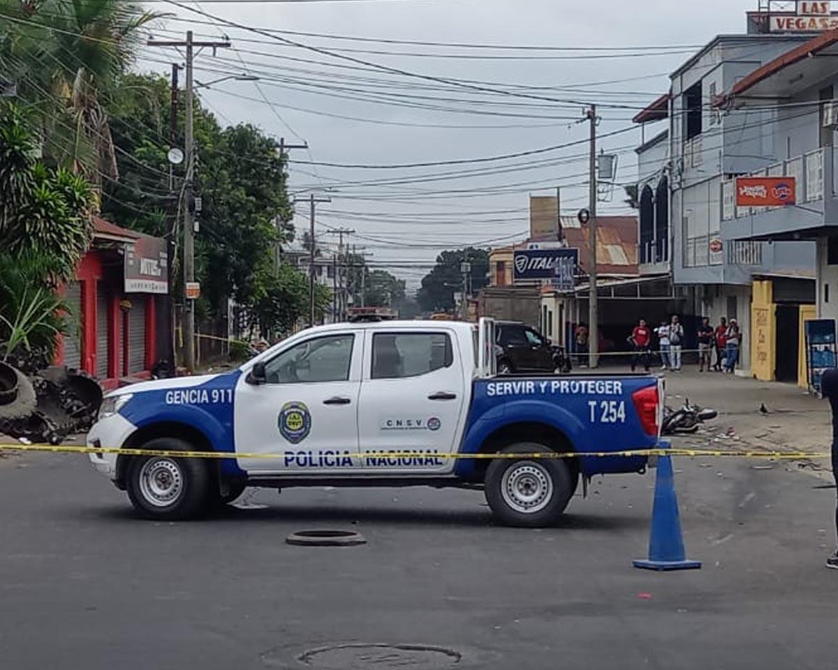 Mueren dos jóvenes en un fatal accidente en San Pedro Sula