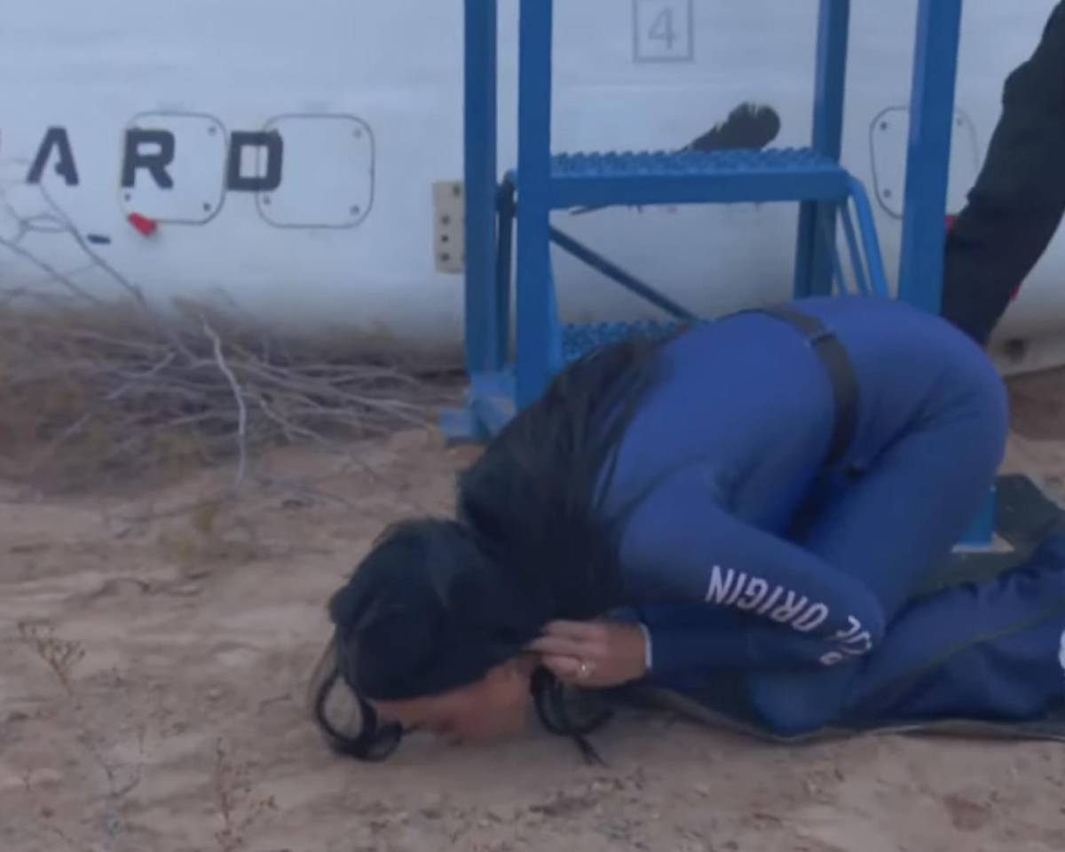 Katy Perry y Lauren Sánchez viajan al espacio en la primera misión femenina de Blue Origin