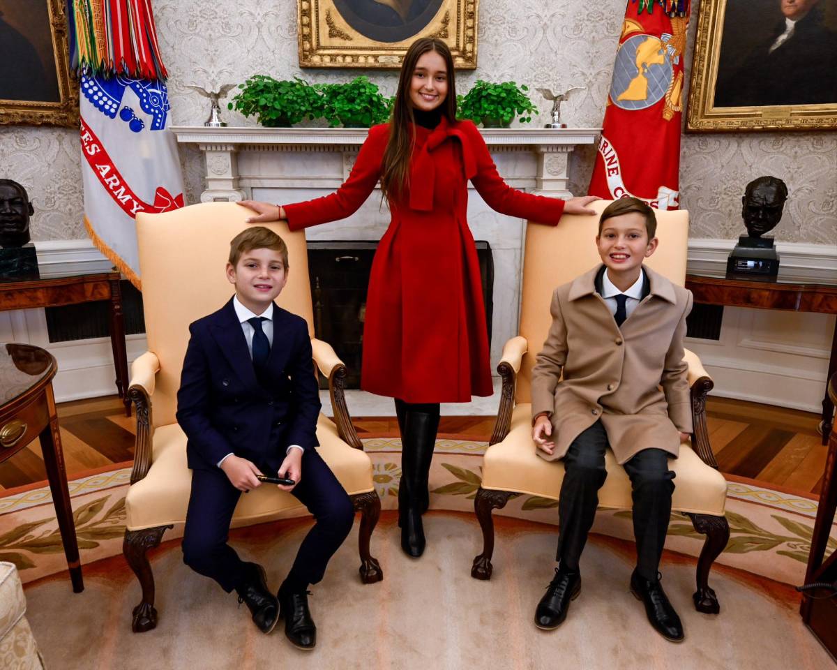 Nietos de Trump acaparan reflectores tras su regreso al poder