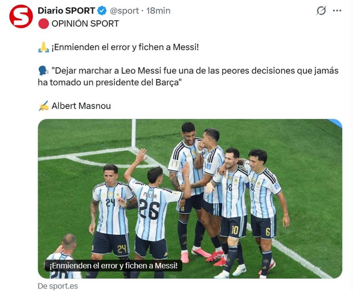 Rendidos a Messi, Liberman sorprende y dardo a Cristiano: Habló Dios y la ayudita