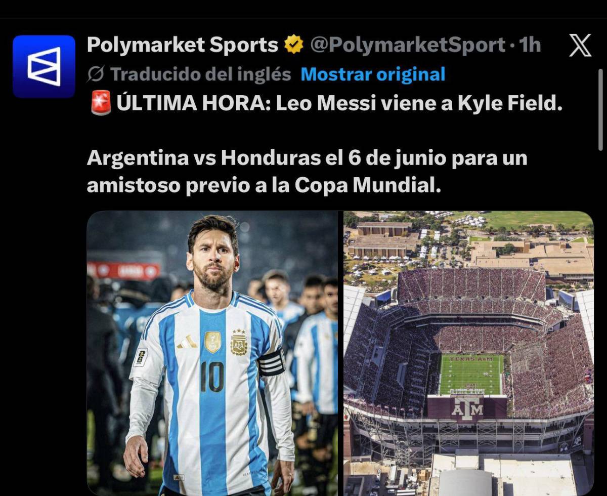 Esto dicen en Argentina por el amistoso vs Honduras; lanzan advertencia