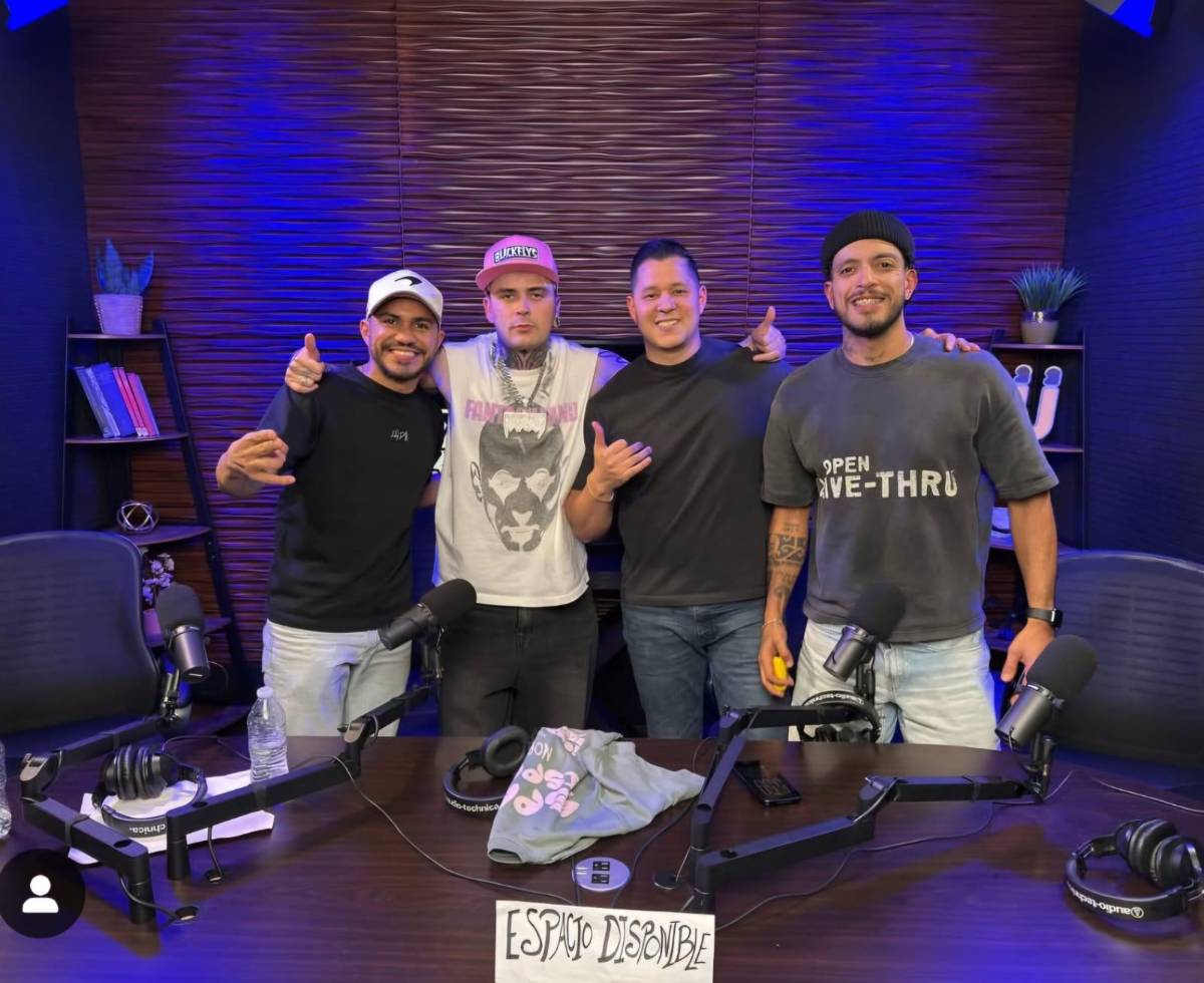 Los Hijos de Morazán sorprenden con famoso artista en su pódcast