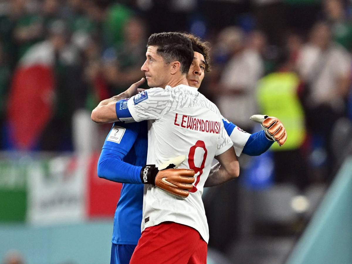 Así fueron captados Lewandowsi y Memo Ochoa