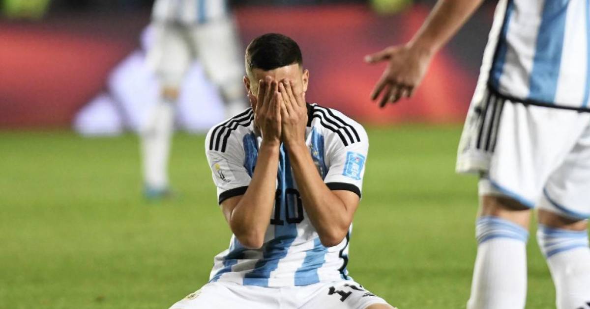Swelling!  Argentina were kicked out of the U-20 World Cup they organized