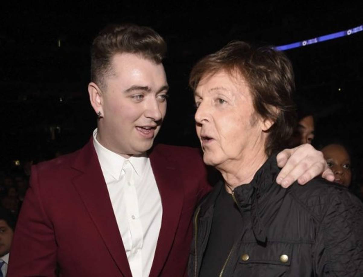 Paul McCartney y Sam Smith.