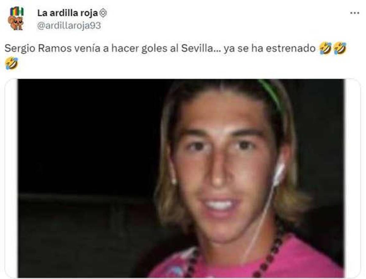 Sergio Ramos desata ola de memes tras darle el triunfo al Barcelona