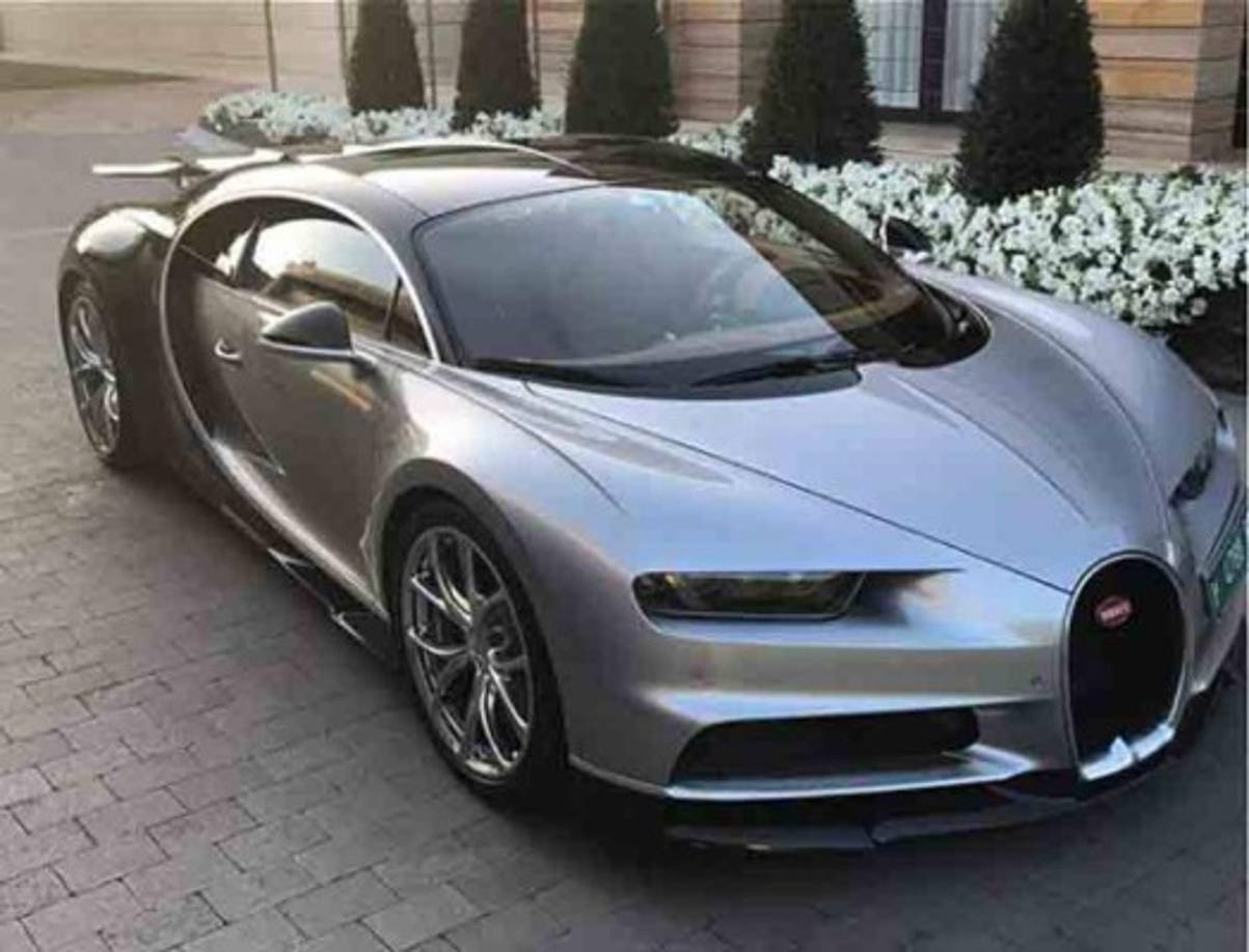 Otro de los autos que tiene Cristiano Ronaldo es el Bugatti Chiron. Está valorizado en 2,5 millones de euros.