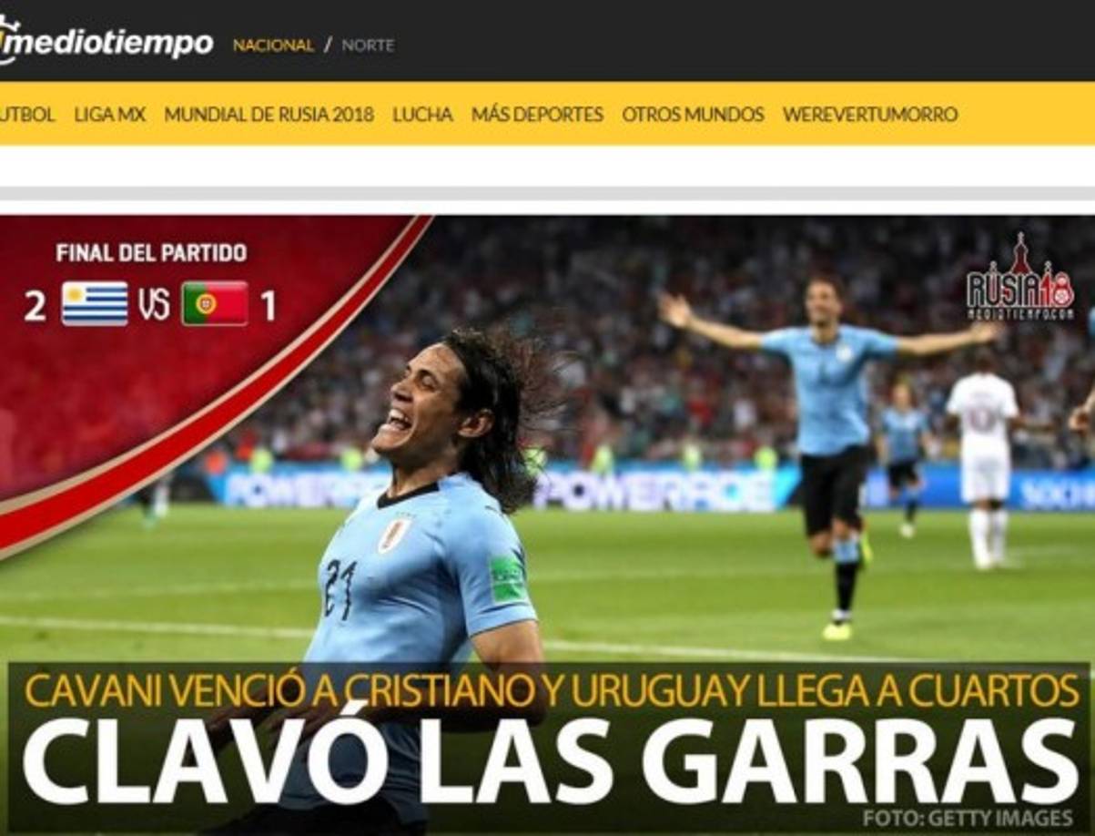 Medio Tiempo de México.