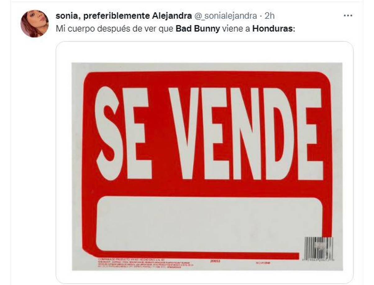 Los mejores memes tras el anuncio del concierto de Bad Bunny en Honduras