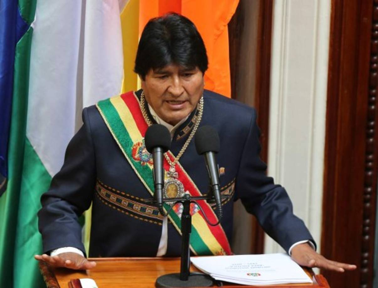 Cierra la lista el presidente de Bolivia, Evo Morales con US$3.327 (L78,517.20), tras la aprobación del Decreto de Incremento Salarial para la Gestión 2017 a principios de mayo. Foto:EFE