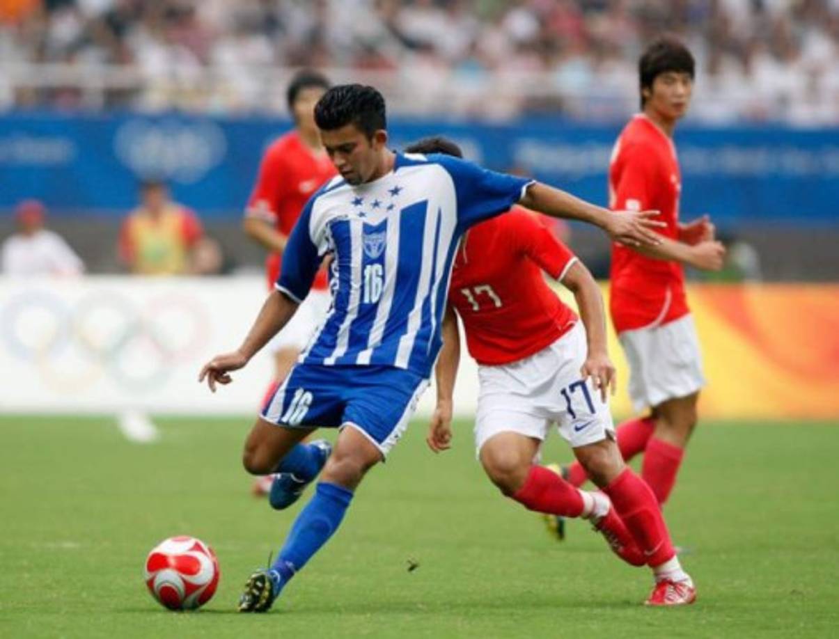 El volante Marvin Sánchez, uno de los jugadores hondureños con gran manejo de balón y enorme pegada. Se perfilaba pra destacar en el balompié catracho pero ahora trabaja en la construcción en Estados Unidos y ya retirado del fútbol.