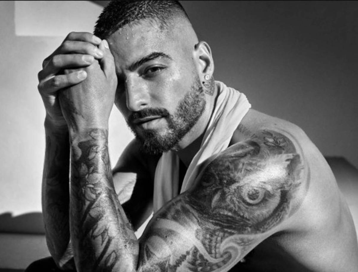 Maluma<br/>El reguetonero colombiano se convirtió en el primer latino en posar para la reconocida marca.