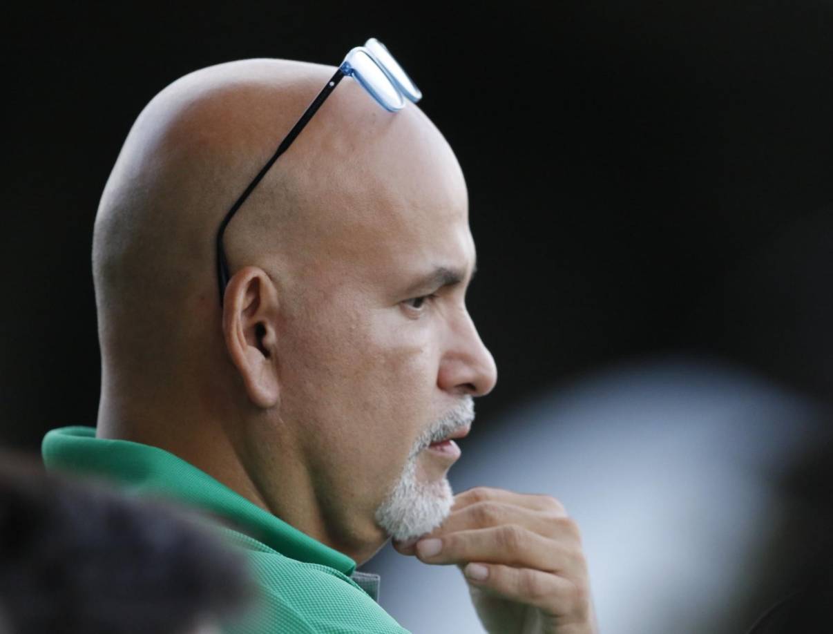 Orinson Amaya, presidente del Marathón, no ocultó su tristeza tras quedarse una vez más sin poder ser finalista.