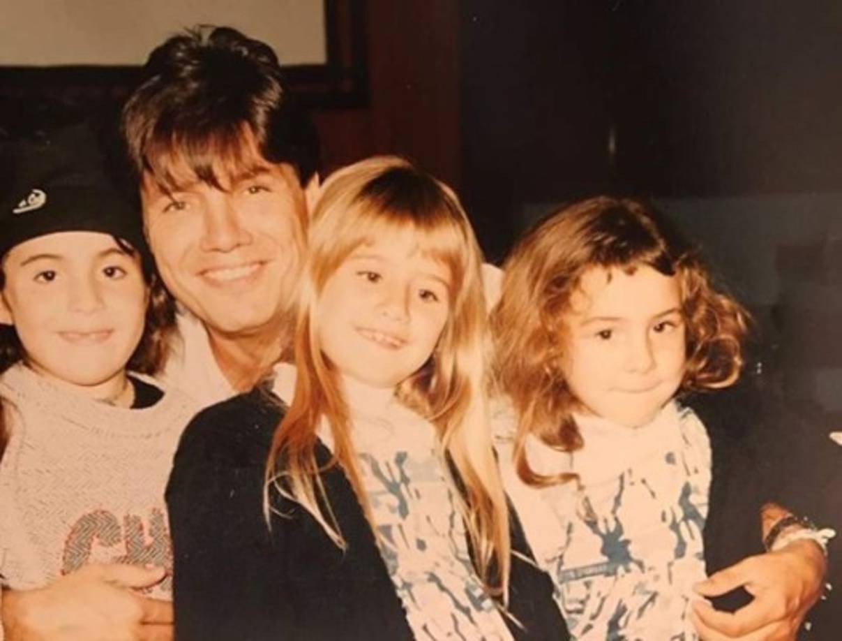 Y sus hijas no se quedan atrás, son una sensación en las redes sociales.