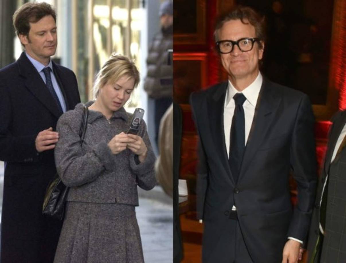 Colin Firth cambió. Ya no se parece más a Mark Darcy, el eterno enamorado de Bridget Jones, película que protagonizó con Renee Zellweger.