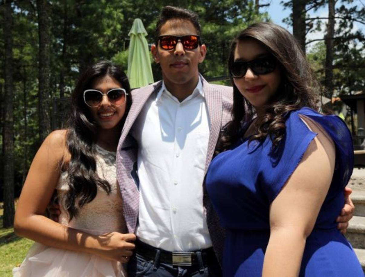 Camila Araque, Jorge Luis Mitry y Aimée Leiva.