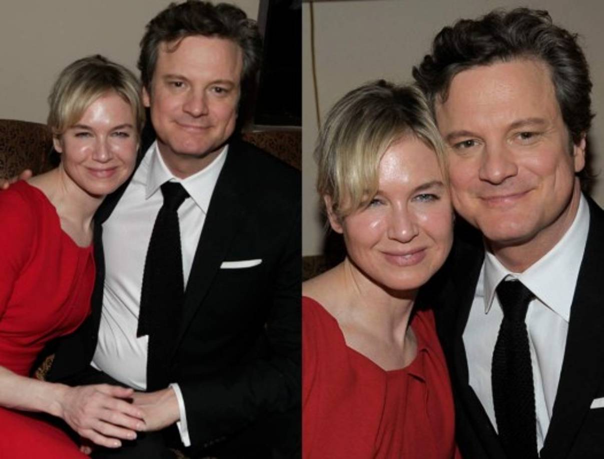 Esta imagen se la tomó días antes de ganar el premio Oscar como mejor actor por su papel de Jorge VI en la película 'El Discurso del Rey.