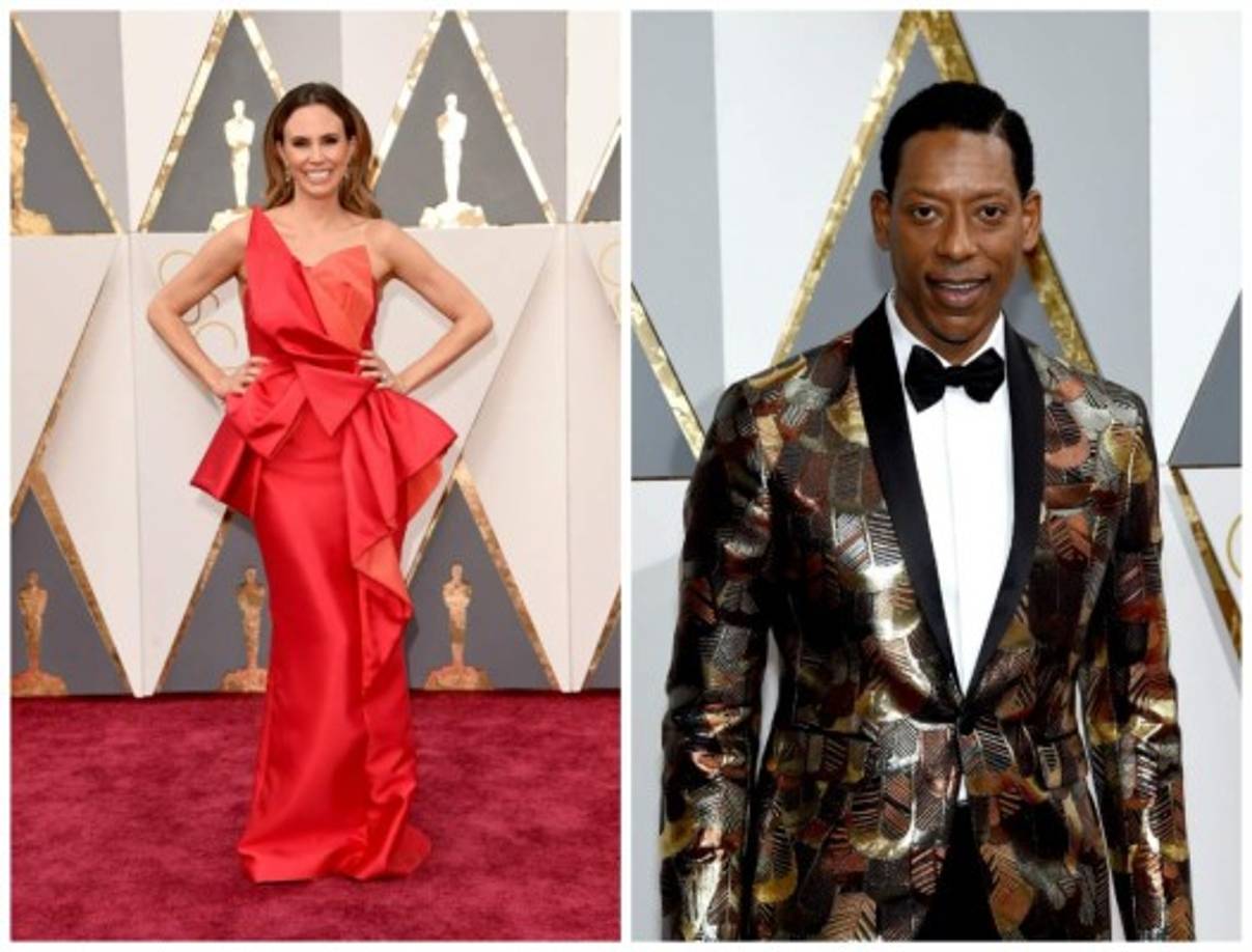 Keltie Knight y Orlando Jones.