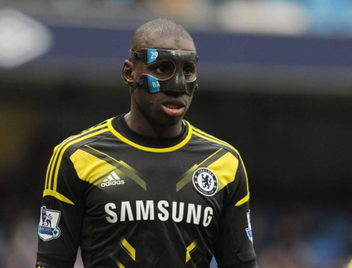 Demba Ba en 2013.