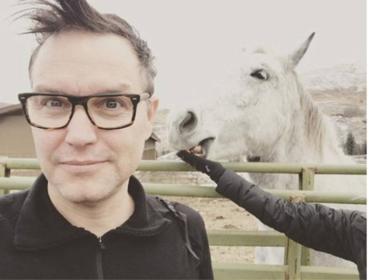 Mark fundó la banda junto a Tom a quién ha visto solo una vez desde que dejó la banda.