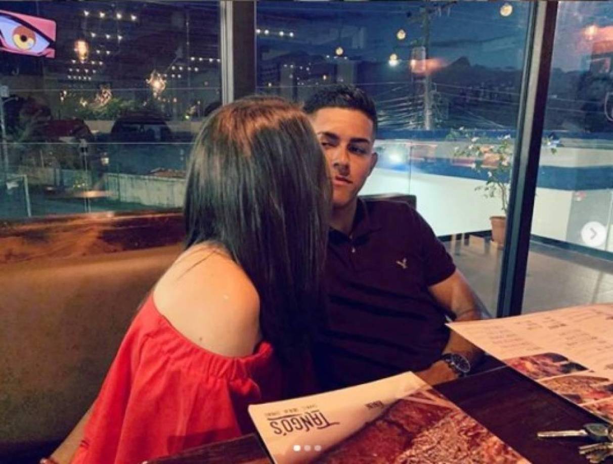 Annie Córdova junto a su novio Luis Palma.