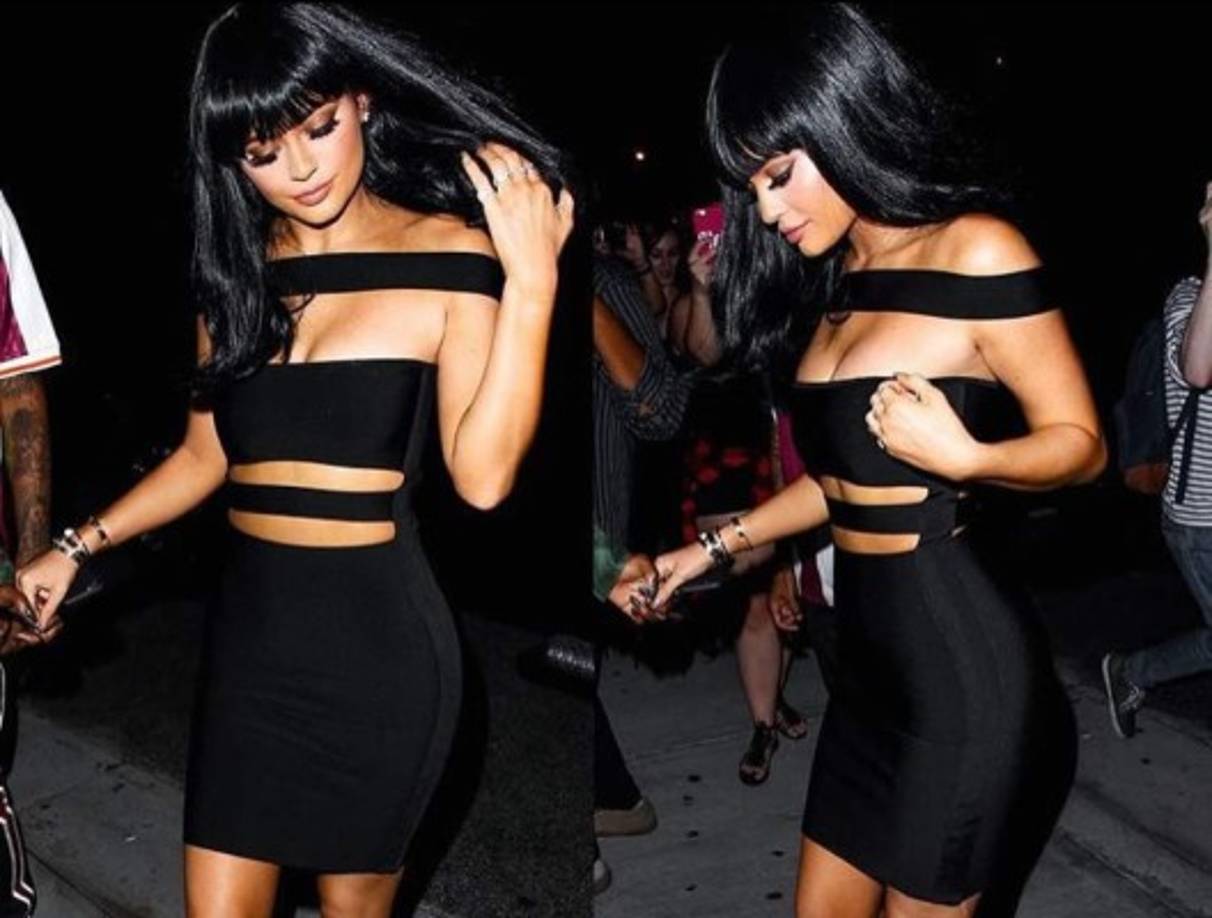 Desde hoy o Kylie se pone a hacer ejercicios como sus hermanas o tendrá que usar ropa donde no quede tan al descubierto.