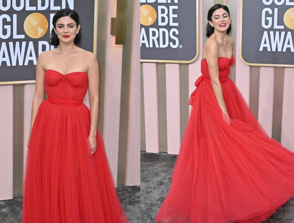 La actriz Monica Barbaro. 