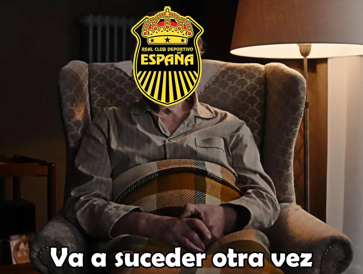 Los mejores memes que dejó la goleada que le metió el Marathón (0-3) al Real España en el derbi sampedrano por la jornada 14 del Torneo Apertura 2024 de la Liga Nacional de Honduras.