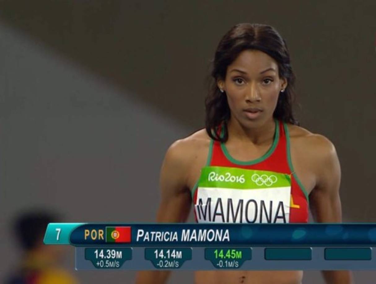 Patricia Mamona representó a Portugal en Río de Janeiro.