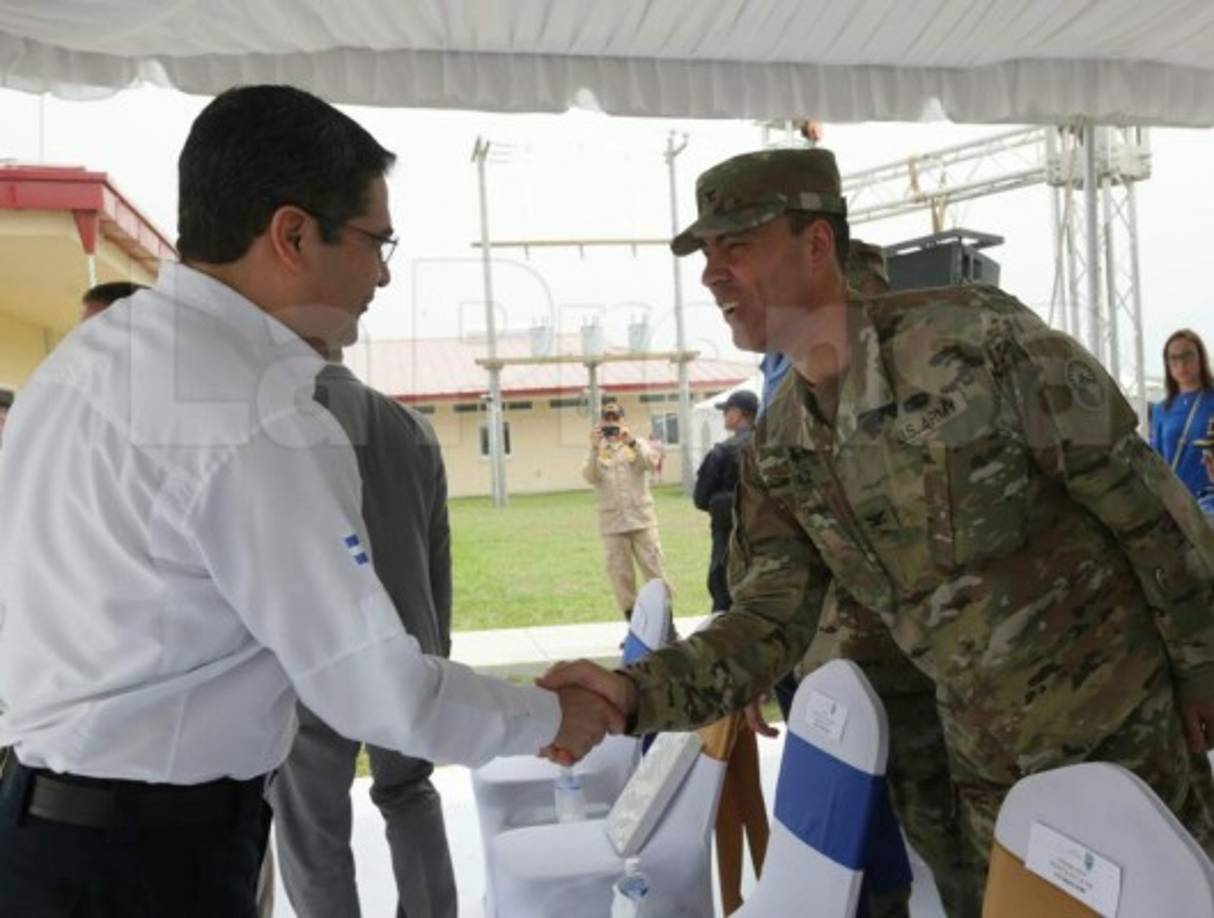 La Base Operacional de los Tigres se construyó en el marco del programa de cooperación entre los gobiernos de Estados Unidos y los países del Triángulo Norte de Centroamérica.<br/>