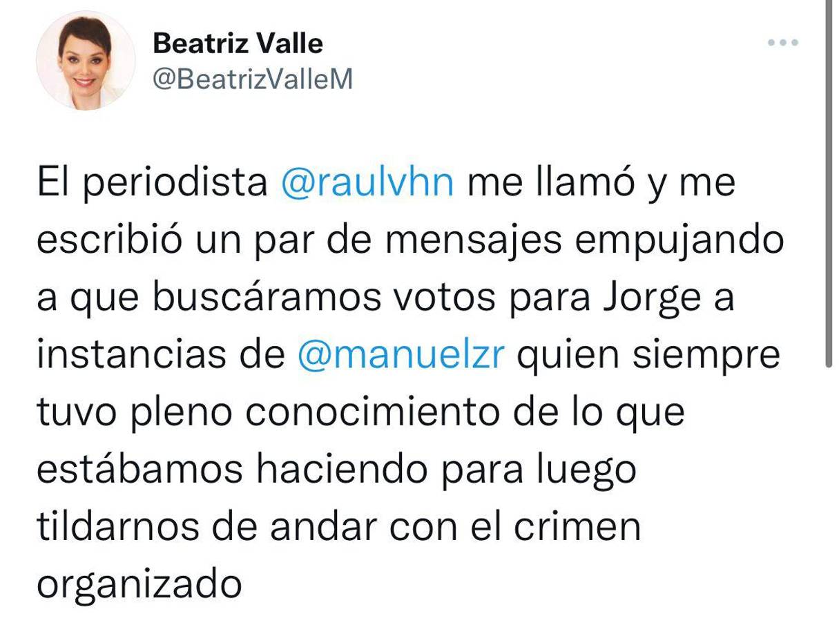 Las explosivas revelaciones de la diputada Beatriz Valle que sacuden al Partido Libre