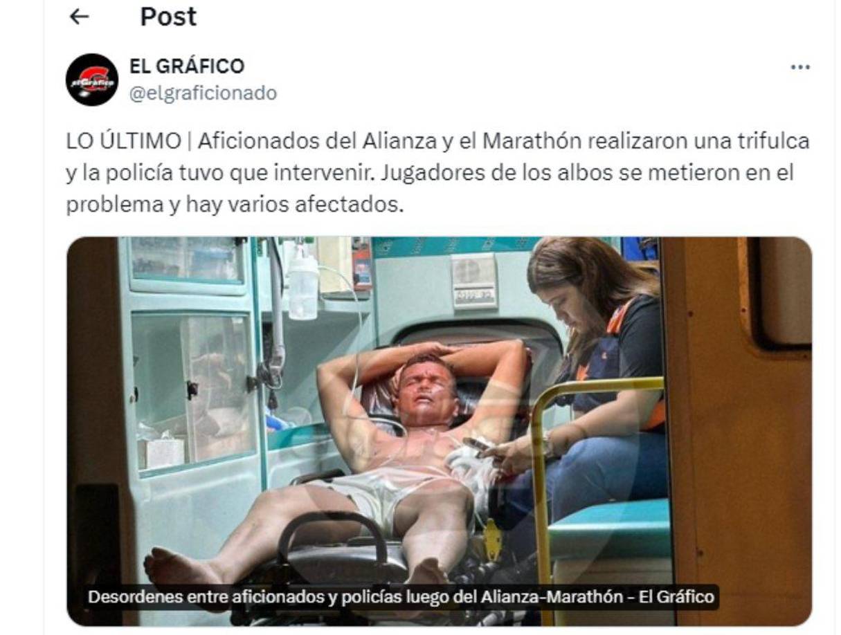 El Gráfico de El Salvador informó que hay varios salvadoreños heridos.