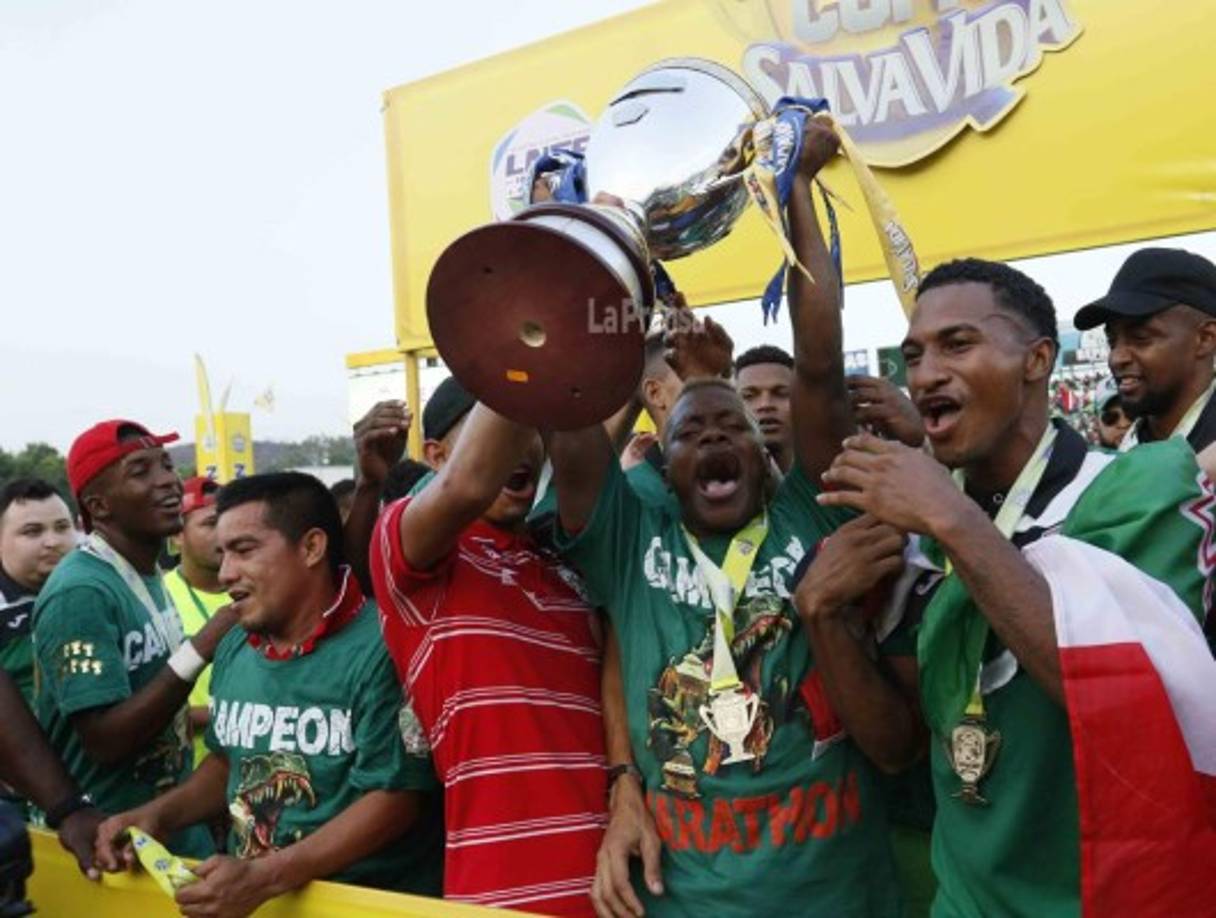 El Marathón ya lleva 9 títulos de Liga Nacional.