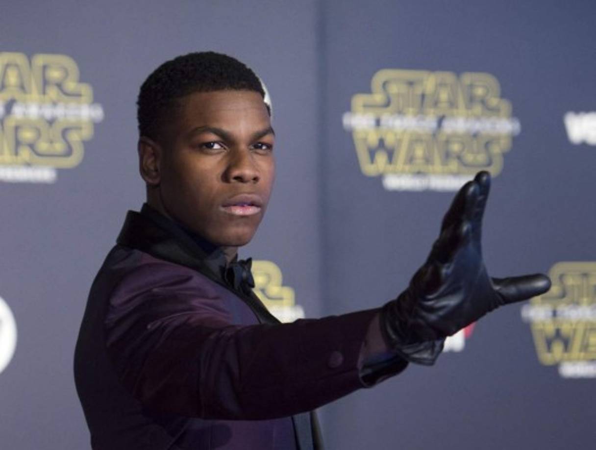 El actor John Boyega