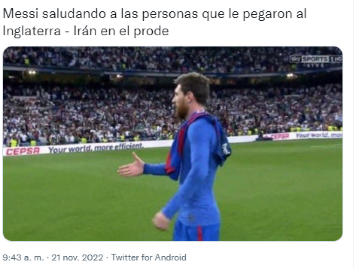 ¡No perdonan nada!: Los memes más divertidos de la paliza de Inglaterra a Irán