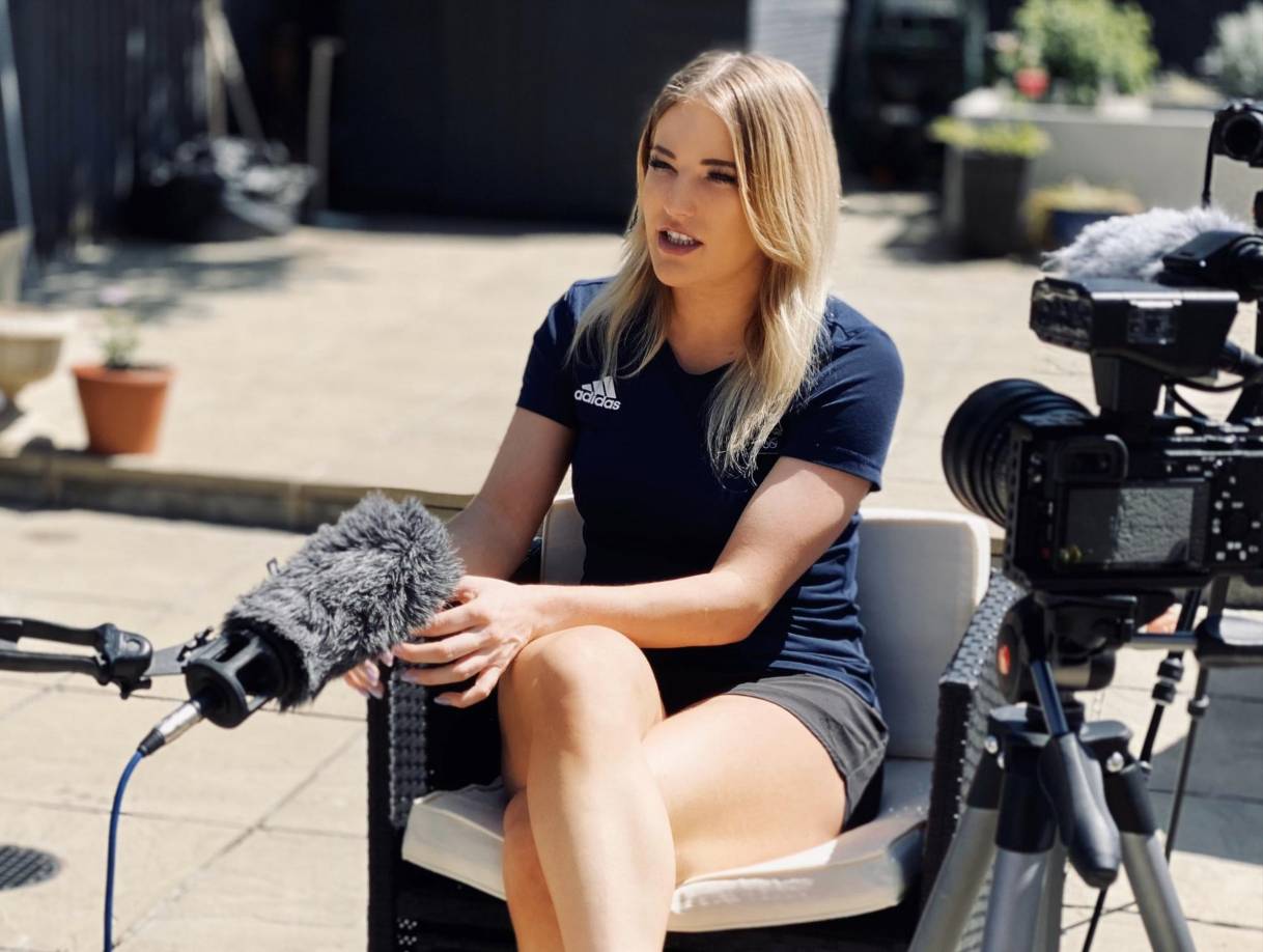 La patinadora de 32 años de edad ofrece su contenido para adultos por <b>una tarifa de 12 dólares al mes.</b>